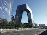 The China Central Television Headquarters by OMA is a bold take on the skyscraper that combines vertical and horizontal elements.