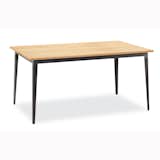 The clean lines, warm finish, and medium size of the Evans dining table from Room & Board make it a good fit for trads, mods, and anyone who can’t make up their minds.