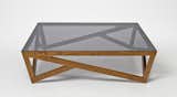 Though designers Jerad Mack and Shane Pawluck hail from the vast Canadian prarie, inspiration for their Eyeful coffee table came from a well-known landmark in France's capital city. The geometric shapes in the hardwood latticed base hold up the glass plate top, and the piece's low profile should appeal to those unable to scale the real deal in Paris.