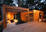 After resuscitating an ailing white oak on their property, Georgia couple Todd and Heather Dominey asked an architect to design and execute an outbuilding around it in the style of Alvar Aalto, Richard Neutra, and Donald Judd.  Photo 1 of 7 in Breezy Seasonal Pavilions by Luke Hopping