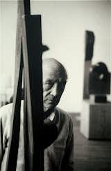 The late, prolific Japanese-American artist and landscape architect Isamu Noguchi was the subject of photographer Richard Schulman's last black and white photo. Says Schulman, "We were like water and oil in his studio, but when it came time for him to choose from thousands of images for a mini Pace Gallery retrospective, he chose this image. One of my proudest moments." See more of Schulman's photos here. (Pin)