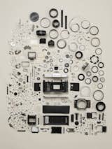 Canadian photographer Todd McLellan disassembled, masterly rearranged, and then shot the parts of a Pentax Spotmatic F camera against a neutral, gray backdrop. All for the love of photography. Via Things Organized Neatly. (Pin)