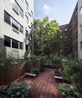 Pockets of outdoor space are scattered throughout.  Photo 6 of 13 in Outdoor by Willy from It Took Less Than a Month to Assemble this Entirely Modular Apartment Building in NYC