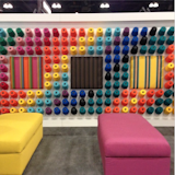 @sunbrella: "The new Icon collection on display at Dwell in Design. #dod2014 #nofilter"