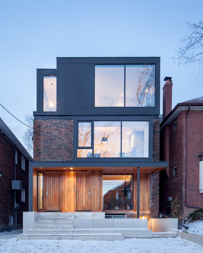 A Spacious Toronto Triplex Responds to Rising Urban Density - Dwell