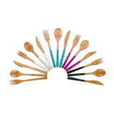 This chic, reusable cutlery is made from organic, food-safe bamboo and water-based adhesives, and finished with premium natural oils. Set the perfect picnic table in safe, natural style.  Search “cutlery” from New Modern Cutlery Picks