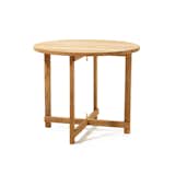 The Kryss Teak Folding table can be used indoors or out.