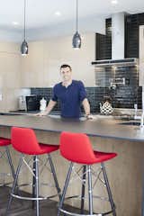Colaneri hosted members of the media for a private tour of his home on Tuesday, March 24.  Search “cotton jersey eyemask” from Tour the DIY Kitchen of HGTV Design Star John Colaneri