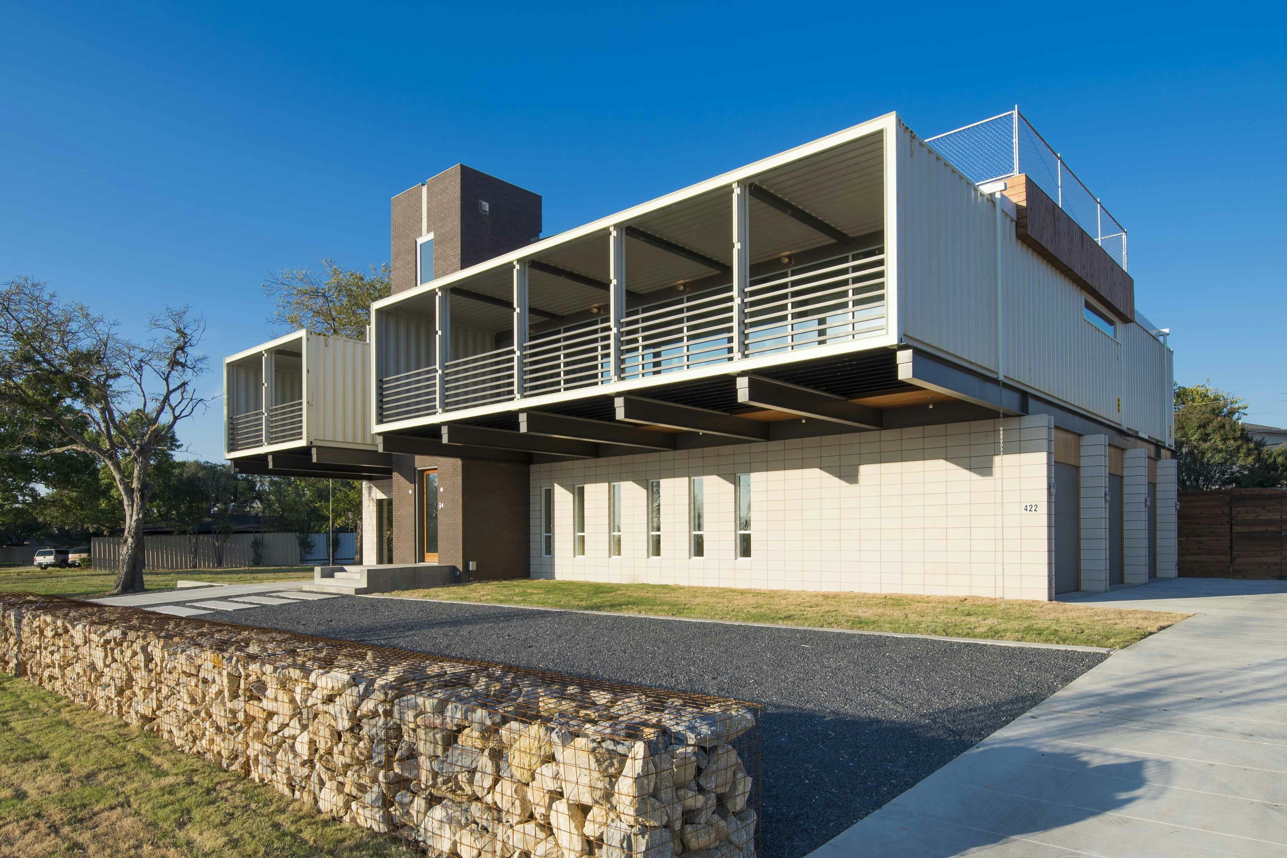 Take a Peek Into Dallas' Trendiest Home, Made of Storage Containers - D  Magazine
