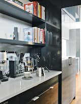 The firm also designed the kitchen, which was fabricated by Thomson Cabinetry.