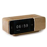 If you are like us, you probably have a tendency to check email or Facebook on your iPhone before you settle in for the night. Also, your iPhone probably doubles as your alarm clock. This alarm dock is the ideal bedside companion piece. The dock is made of sustainably harvested new-growth beech wood and is a modern nod to those faux wood grain casings we remember all too well. Download the free Areaware Alarm Dock Clock app on your iPhone (available on iTunes App Store). Early morning has never looked so bright!