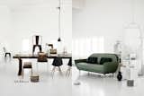 A selection of furniture and accessories placed in a beautiful composition.