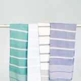 Louisiana. Based in New Orleans, Loomed NOLA produces hand-woven, organic Turkish textiles, from tea towels to blankets.