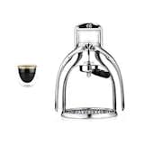 Get off the grid with a manual espresso maker. Although it takes a little muscle to get it going, consider it your morning work out (with a very rewarding result).