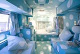If Japanese artist Yayoi Kusama designed the interior of an Airstream trailer. Via The Airstream Dream.