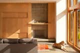Sunlight bathes the interior of the house (and one of the couple’s Labradors).  Photo 8 of 11 in Modern in the Country