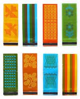 Patterned matchboxes designed by Saul Bass.
