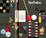 The cover of Spelboken (The Game Book) designed by Rolf Lagerson, 1960. Photo © AL / Book Cover Lover