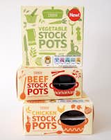 Stock pot packaging (2011) for British grocery and general merchandise retailer, Tesco.