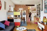 A husband-and-wife architect team transformed a 607-square-foot Manhattan apartment into an open and bright home for two graphic designers and their son. “One of the things we were really concerned about having a kid was, Can we do it here?” one of the residents says. “And you can. You give up certain things, but it’s totally doable if you understand what your perspectives are and what you want.”