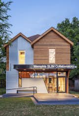 Architect Jason Jackson recast the Memphis, Tennessee, home of blues musician John Len Chatman into a music collaboratory—a place equipped for career counseling, recording, workshops, and community events.  Search “8-striking-memphis-inspired-designs” from A Memphis Landmark Finds New Rhythm