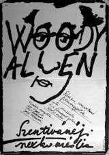 Woody Allen via budapestposter.tumblr.com.