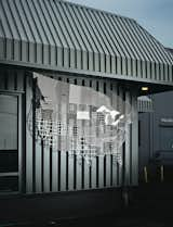 A metal wire map of the United States and southern Canada hangs at the Western Group's Portland, Oregon headquarters.