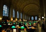 Boston Public Library in Boston, USA-Opened in 1848, the Boston Public Library is the second largest library in the United States, with over 24 million volumes. It was also the first public, free-to-all library, and the first to lend books out to patrons. So, if you've ever had to pay a 13-year-old library fine for those Goosebumps books you borrowed when you were 11, you know who to thank. Photo: R..D