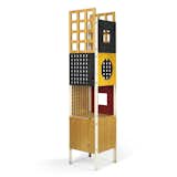 The work of Italian designer Ettore Sottsass is experiencing something of a renaissance, so an auction of his personal archive is well-timed. Enter Christie’s, which put 80 pos- sessions from Sottsass’s Milan apartment up for private sale in December 2013. One fine example is a 1965 storage tower, which represents an early experiment with the totem silhouette that would later become a signature.  Photo 1 of 9 in Striking Memphis-Inspired Designs by Kelsey Keith