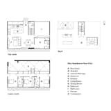 Floor plan of Rice Residence by Buff, Straub and Hensman, renovated by Don Dimster  Photo 15 of 15 in A Hollywood Hills Midcentury by Three Case Study Legends Gets a New Outlook from A Midcentury Home Enjoys Views from Every Angle