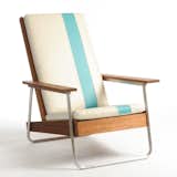 The Belmont chair in sapele and aluminum is made to last. The outdoor leisure chair is inspired by two American classics: the aluminum lawn chair and the Adirondack. This modern chair has minimal hardware.

If you’re in Portland this weekend, you can see their designs firsthand on the first stop on the Monogram Modern Home cross-country modern design road trip, adjacent to the lighting and hardware store Rejuvenation.

Or catch Revolution Design on the next stop on the Monogram Modern Home tour at Dwell on Design Los Angeles May 29–31.