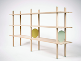 Kristian Knobloch, a designer based in Munich and London, created the modular Babel shelf.