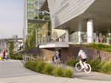 With 400 bicycle parking spaces, the Collaborative Life Sciences Building—a partnership between Oregon Health & Science University, Portland State University, and Oregon State University—earned a Bike Score of 91.