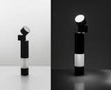 Objective table lamp by Jean Nouvel for Artemide. See it at Euroluce.