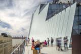 The Whitney Museum's new Meatpacking District home opens May 1, 2015. Asymmetrical in form, the structure gleans inspiration from the industrial-commercial neighborhood in which it's situated.