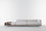 Casa International tapped Mauro Lipparini to design the Positano sofa, a modular design that can be configured in myriad ways.