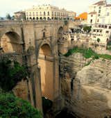 Puente Nuevo, Spain-Three impressive bridges span the gorge that cuts through the southern Spanish town of Ronda. The "new bridge" is the most dramatic. Photo: papalars