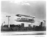 The city’s unrealized projects include a 1962 monorail proposal. Photo courtesy Los Angeles Metropolitan.  Search “La-Dolce-Cinecitta.html”