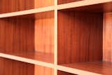 A close-up of the living room bookshelf.  Photo 17 of 17 in Dwell Home Venice: Part 18