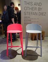Two stools by Stefan Diez for e15.