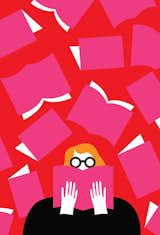A rosy-hued number for The New Yorker's literary blog, Page-Turner.