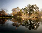 When a client asked Stamberg Aferiat to design an addition to their 200-year-old farmhouse, the pair did so while seamlessly integrating two of the homeowners’ passions: Japanese palace architecture and their collection of large-scale modern art. The home pulls a disappearing act within its country surroundings. Photo by: Paul Warchol.