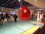 Bonus round: Though we weren't crazy about any of the individual lighting on display in this booth, points for the bold Monopoly theme!