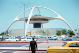 LAX, 1964, Kodachrome image from the Charles Phoenix "Slibrary" Collection.