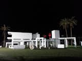 A series of open white planes, the "house" is an abstraction of an abstraction, a contemporary take on mid-century desert modernism.  Photo 2 of 3 in Modern Design at Coachella