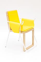 The Assunta is a multifunctional chair, which tips forward to help you stand up, and also has an LED reading light that magnifies a page.  Photo 2 of 6 in Yellow by Clem Around The Corner