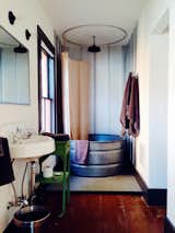 "Bathroom #interiordesign in Barryville, NY, at the Stickett Inn."