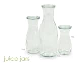 Juice Jars, from $11.65 for a set of three.  Photo 1 of 2 in Product of the Day: Weck Jars by Olivia Martin