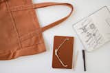 A terra cotta version jives beautifully with the Heather A-Strap Tote.  Photo 2 of 4 in Product Spotlight: Sketchbooks by Makr
