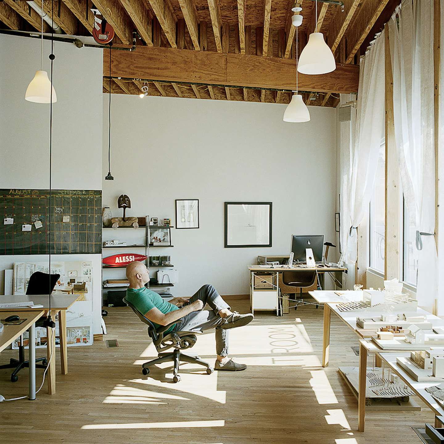 Photo 1 of 12 in A Home, Studio, and Gallery Support a Growing Art Scene in Dwell